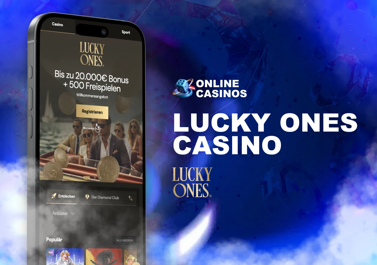 Lucky Ones Casino mit strukturierter Spielauswahl, klarer Plattformführung und geprüften Zahlungsmethoden