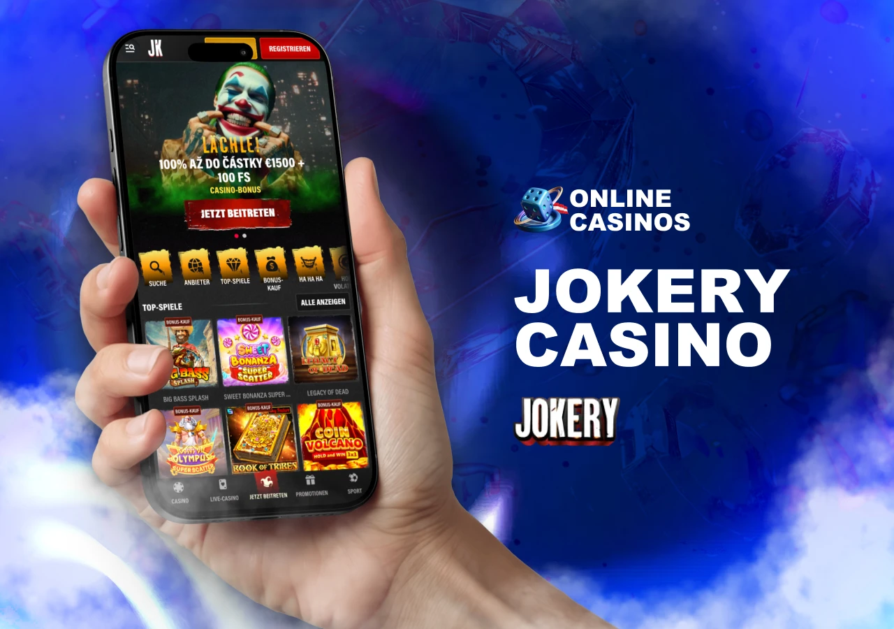 Jokery Casino mit abwechslungsreichem Portfolio, modernen Features und stabiler Performance